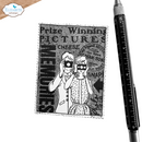 Elizabeth Craft Designs Clear Stamp Set - Roman Numerals w/Alpha, CS342