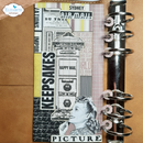 Elizabeth Craft Designs Clear Stamp Set - Roman Numerals w/Alpha, CS342