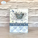Elizabeth Craft Designs Clear Stamp Set - Butterflies & Swirls, CS348 by: Paper Flowers