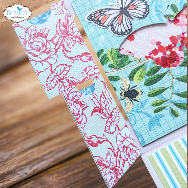 Elizabeth Craft Designs Clear Stamp Set - Love & Roses, CS351