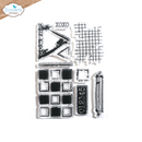 Elizabeth Craft Designs Clear Stamp Set - Textures, CS364