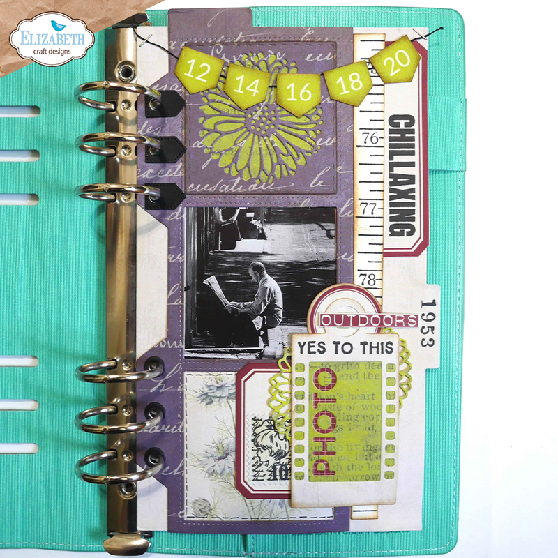 Elizabeth Craft Designs Clear Stamp Set - Travels 2, CS373