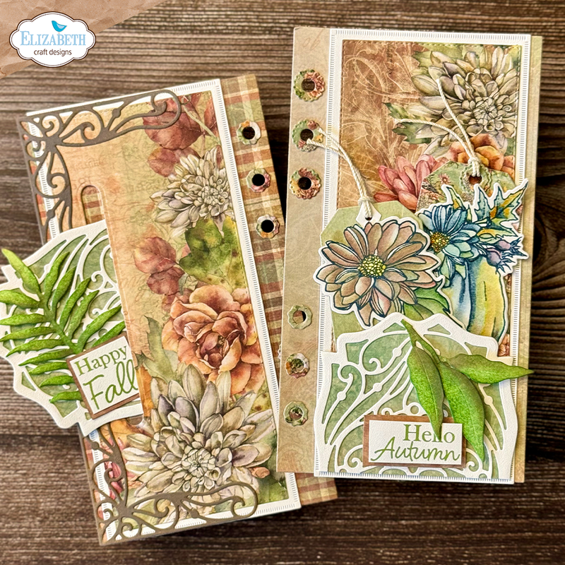 Elizabeth Craft Designs Clear Stamp Set - Autumn Greetings, CS379 by: Angelica Turner