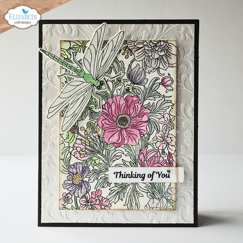 Elizabeth Craft Designs Clear Stamp Set - Large Nature Stamp, CS404