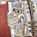 Elizabeth Craft Designs Clear Stamp Set - Travels From the Past 3, CS408