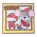 Elizabeth Craft Designs Clear Stamp Set - Summer Travel Sentiments, CS411