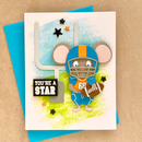 Elizabeth Craft Designs Clear Stamp Set - Sport Sentiments, CS412