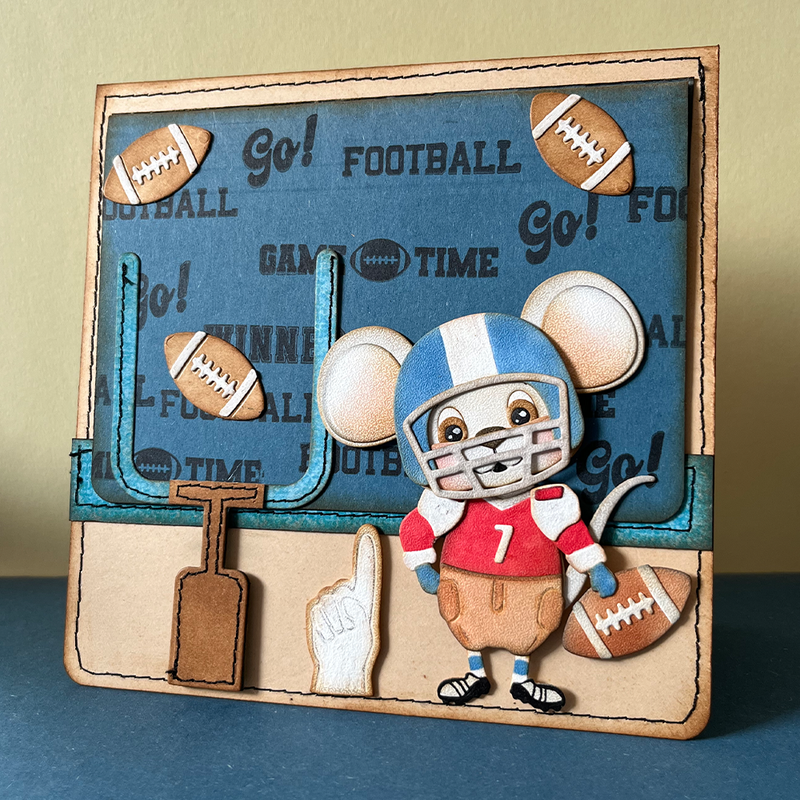 Elizabeth Craft Designs Clear Stamp Set - Sport Sentiments, CS412