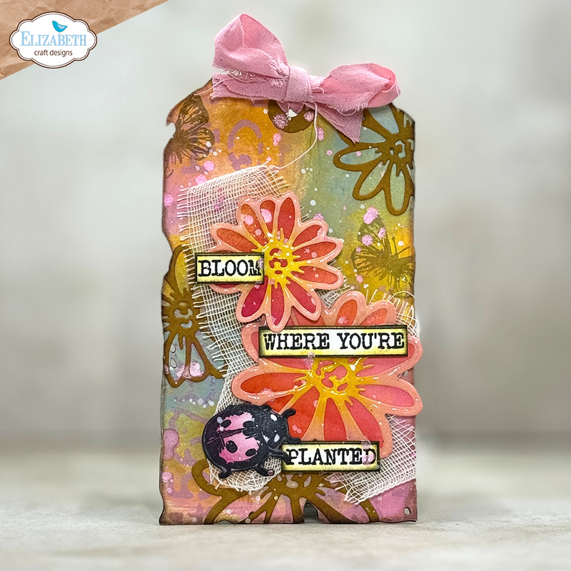 Elizabeth Craft Designs Stamp Set - Journal Phrases 5, CS416