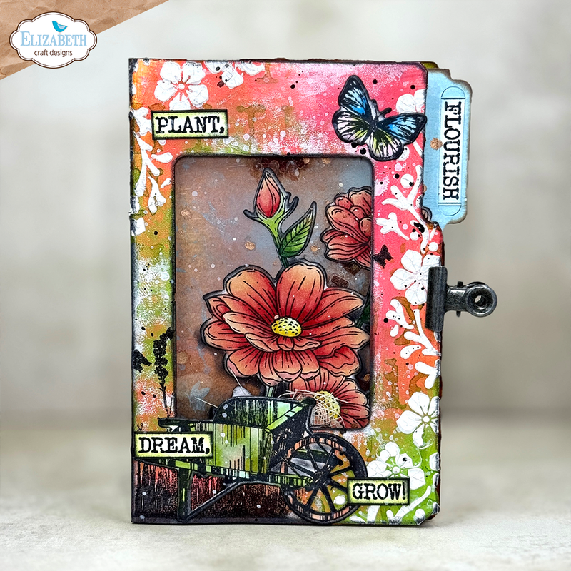 Elizabeth Craft Designs Stamp Set - Journal Phrases 5, CS416