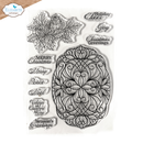 Elizabeth Craft Designs Stamps - Festive Holly Sentiments, CS417 by Angelica Turner