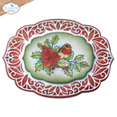 Elizabeth Craft Designs Stamps - Festive Holly Sentiments, CS417 by Angelica Turner