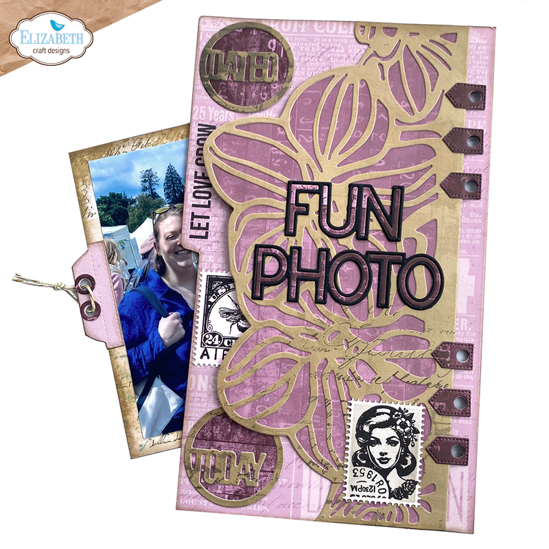 Coming Soon - Elizabeth Craft Designs Stamp Set - Postage Stamps 3, CS418