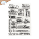 Elizabeth Craft Designs Stamp Set - In the Kitchen Sentiments, CS423