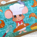 Elizabeth Craft Designs Stamp Set - In the Kitchen Sentiments, CS423