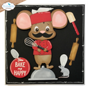 Elizabeth Craft Designs Stamp Set - In the Kitchen Sentiments, CS423