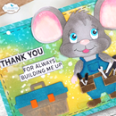 Elizabeth Craft Designs Stamp Set - Best Dad Sentiments, CS424