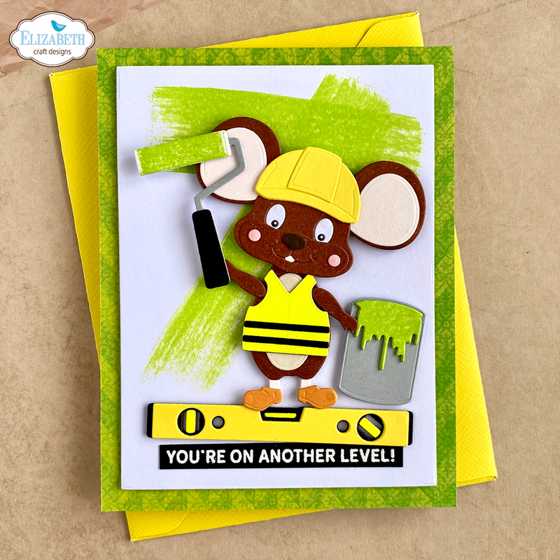 Elizabeth Craft Designs Stamp Set - Best Dad Sentiments, CS424