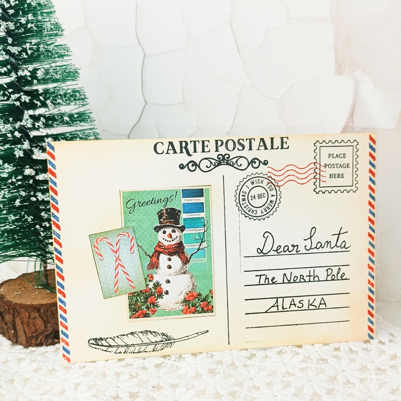 Elizabeth Craft Designs Stamp Set - Postcard Parts, CS429 by Annette Green