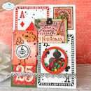 Elizabeth Craft Designs Stamp Set - Playing Card Collage, CS430 by Annette Green