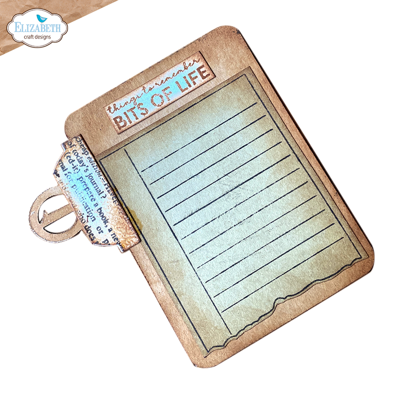 Coming Soon - Elizabeth Craft Designs Stamp Set - About Me, CS434