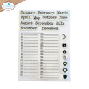 Elizabeth Craft Designs Stamp Set - Dates to Rmember, CS439