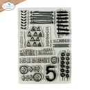 Elizabeth Craft Designs Stamp Set - Scribbles, CS440