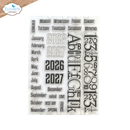 Elizabeth Craft Designs Stamp Set - Calendar Elements, CS446