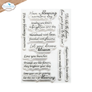 Elizabeth Craft Designs Stamp Set - Bloom Sentiments, CS450