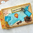 Elizabeth Craft Designs Stamp Set - Destination Fun Sentiments, CS451