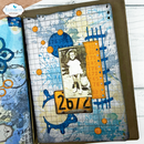Elizabeth Craft Designs Stamp Set - Stamped & Worn, CS457