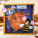 Elizabeth Craft Designs Stamp Set - Spooky Sentiments, CS462