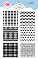 Elizabeth Craft Designs Stamp Set - Textile Stamp, CS464