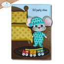 Elizabeth Craft Designs Stamp Set - Textile Stamp, CS464