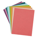 Spellbinders ColorWheel Cardstock 8.5 x 11 - Rainbow Hues Assort. 20 Sheets, CSA-008