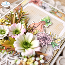 Elizabeth Craft Designs Stamp & Die Set - Autumn Harvest Florals, CSD378 by: Angelica Turner