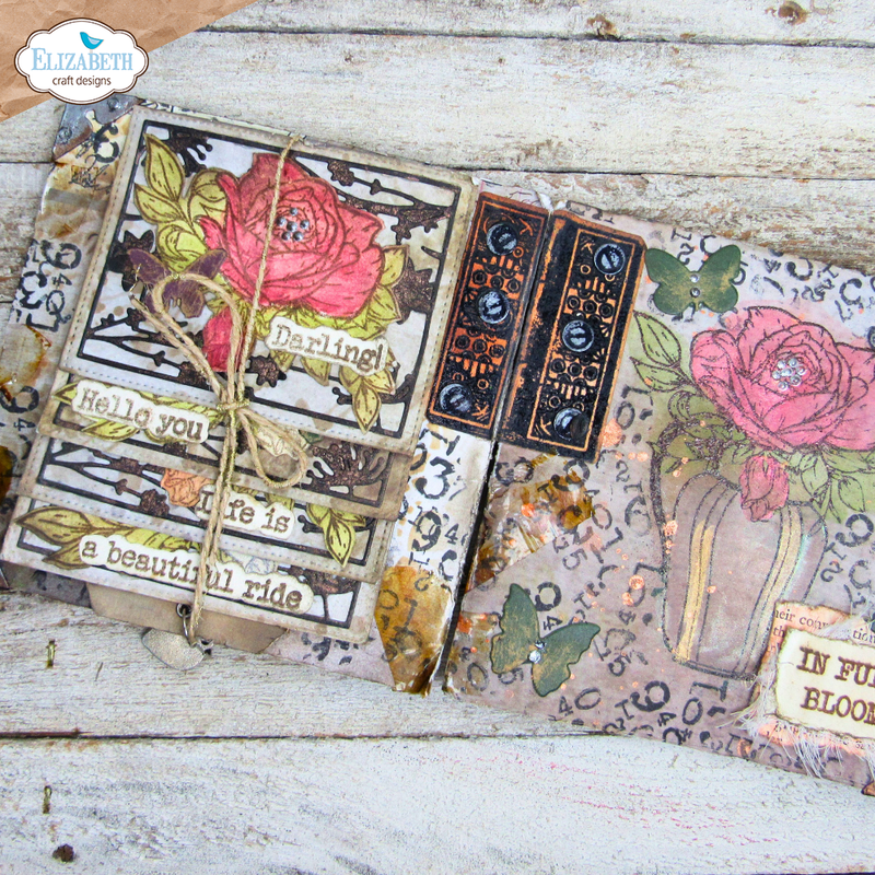 Elizabeth Craft Designs Stamp & Die Set - Journal Phrases 4, CSD390