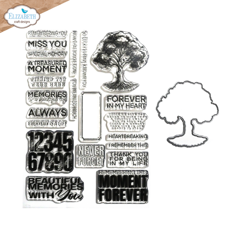 Elizabeth Craft Designs Stamp & Die Set - Tree of Life, CSD396