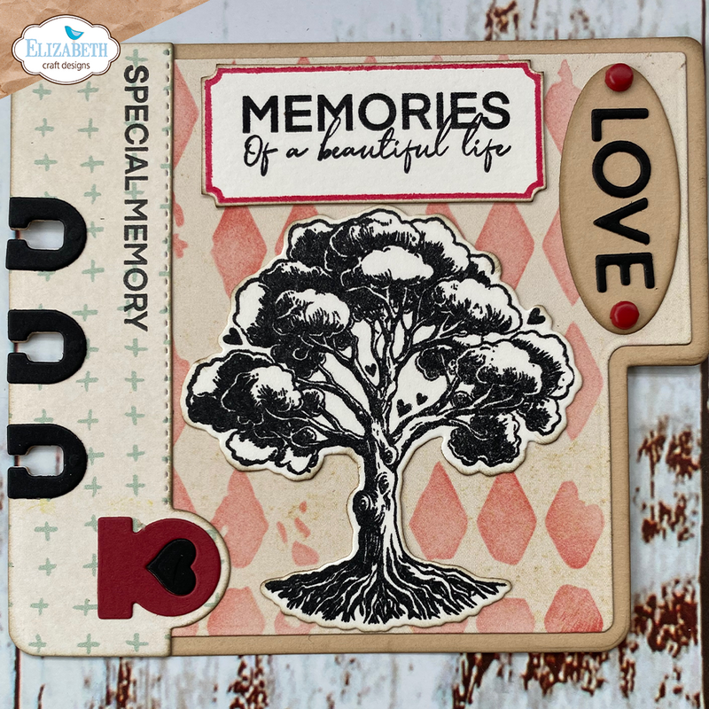 Elizabeth Craft Designs Stamp & Die Set - Tree of Life, CSD396