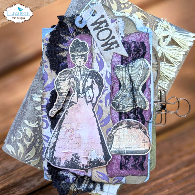 Elizabeth Craft Designs Stamp & Die Set - Mr. & Mrs., CSD400