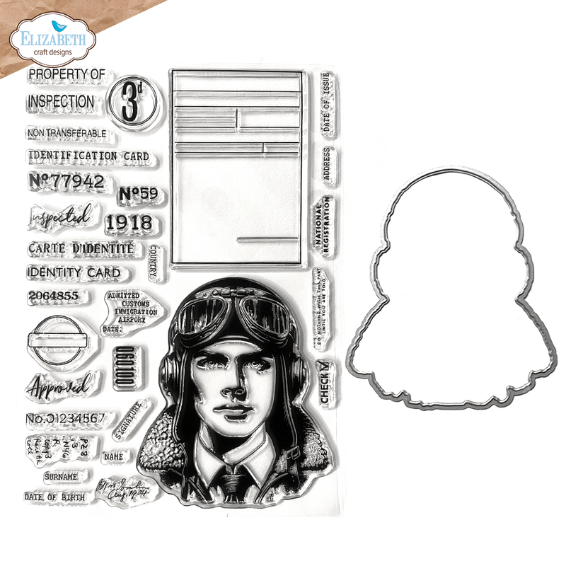 Elizabeth Craft Designs Stamp & Die Set - The Property Of, CSD407