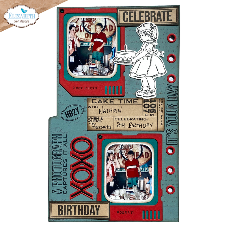 Coming Soon - Elizabeth Craft Designs Stamp & Die Set - Celebrations 2, CSD421