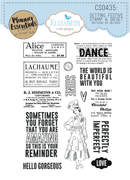 Elizabeth Craft Designs Stamp & Die Set - Getting Festive, CSD435