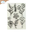 Elizabeth Craft Designs Stamp & Die Set - Flower Scribbles, CSD441