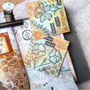 Elizabeth Craft Designs Stamp & Die Set - Flower Scribbles, CSD441