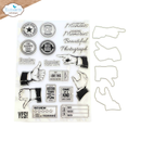 Elizabeth Craft Designs Stamp & Die Set - Thumbs Up, CSD444
