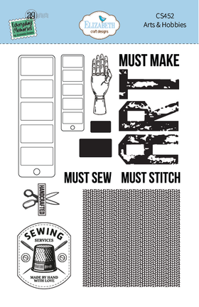 Elizabeth Craft Designs Stamp Set - Arts & Hobbies, CS452