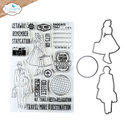 Elizabeth Craft Designs Stamp & Die Set - Let's Go!, CSD454
