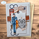 Elizabeth Craft Designs Stamp & Die Set - Let's Go!, CSD454
