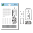 Elizabeth Craft Designs Stamp & Die Set - Layered Tags, CSD455